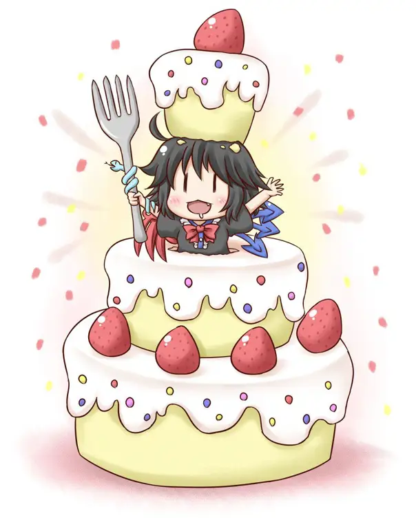 Rayakan ulang tahun dengan anime Kue ulang tahun dengan karakter anime