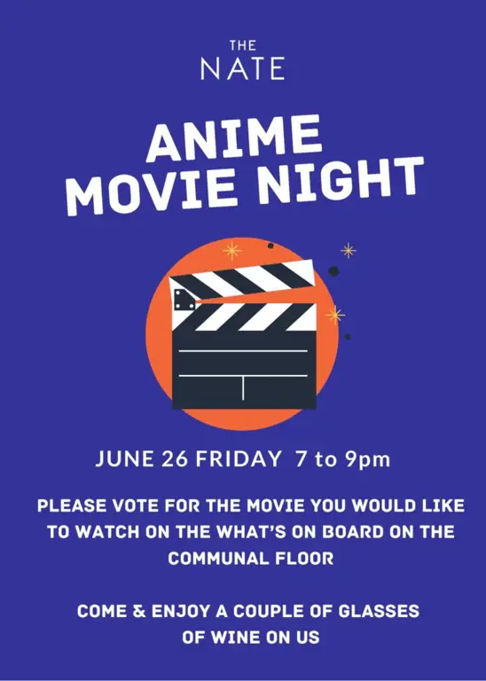 Menikmati film anime di malam hari Malam nonton film anime