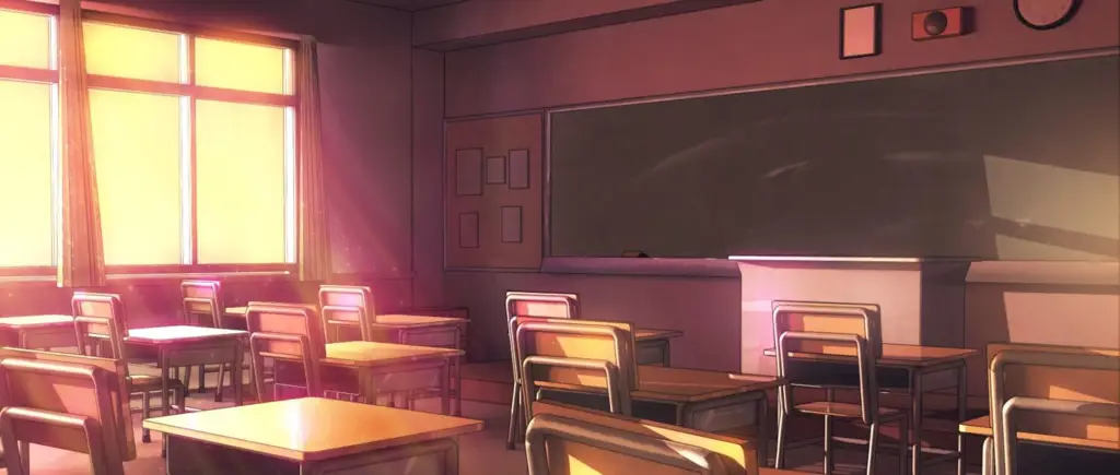 Ilustrasi-ilustrasi kehidupan sekolah dalam anime Ilustrasi kehidupan sekolah anime