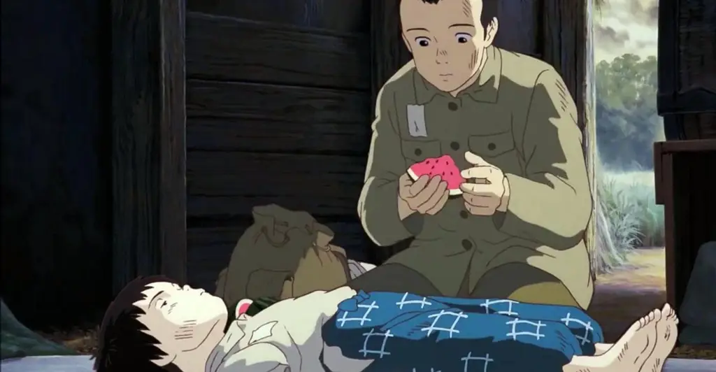 Momen Haru Biru dalam Anime Gambar adegan mengharukan dari film anime