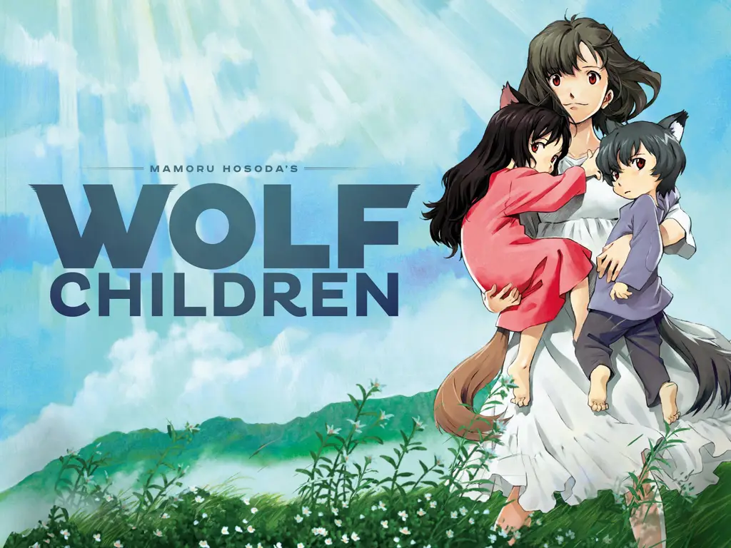 Adegan mengharukan dari film Wolf Children.