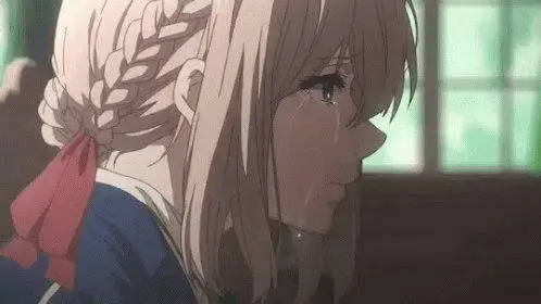 Persahabatan yang diuji oleh kesedihan Karakter anime menangis bersama