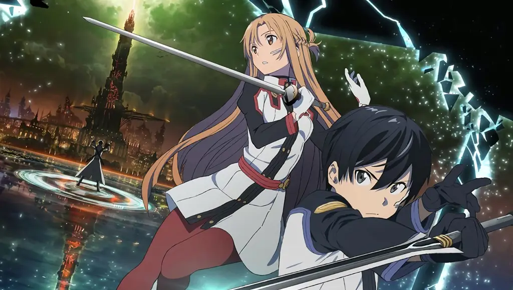 Pertempuran Epik dalam Anime Aksi Adegan aksi dari film anime