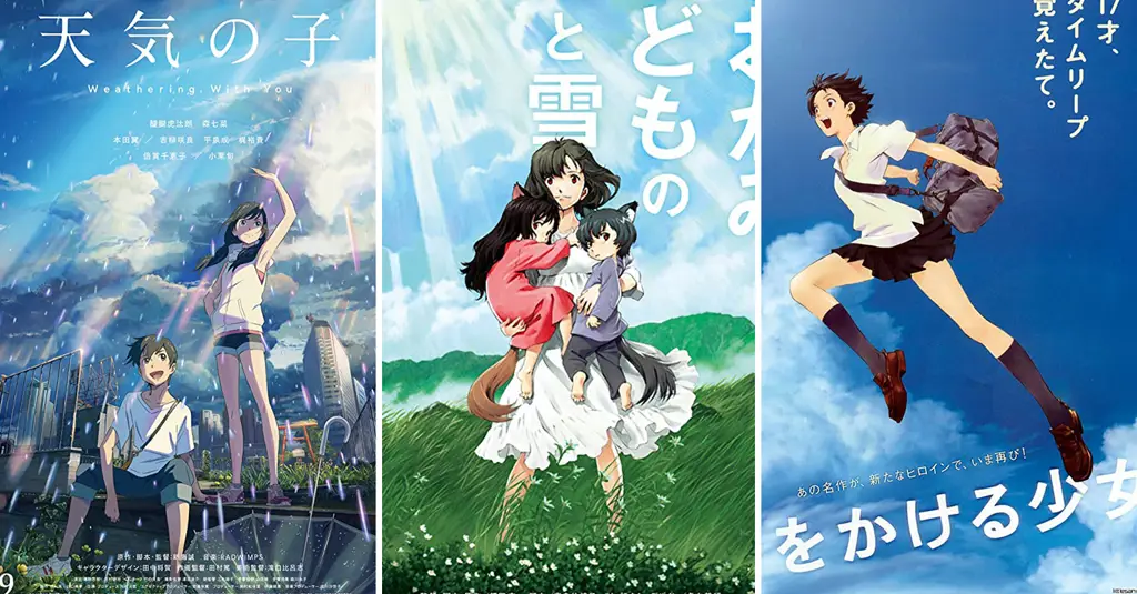 Rekomendasi Anime Movie Terbaru 2019 Gambar beberapa poster film anime terbaik tahun 2019