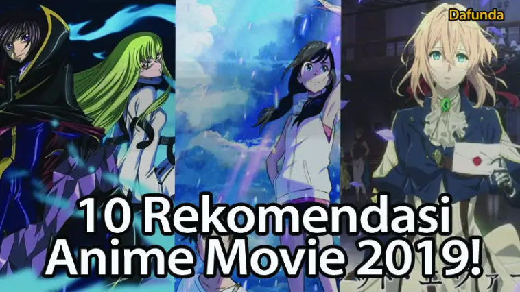 Koleksi Anime Movie Terbaik 2019 Gambar berbagai poster anime movie terbaik 2019