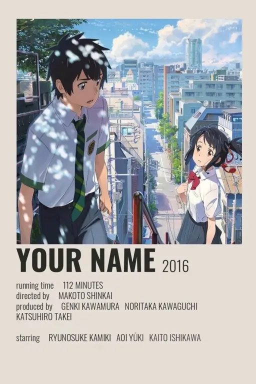 Koleksi Poster Film Anime Terbaik 2017 Poster film anime terbaik tahun 2017
