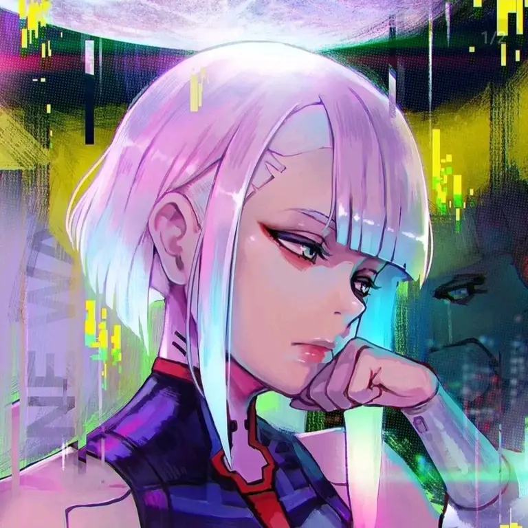 Film Anime Cyberpunk Gambar poster film anime cyberpunk
