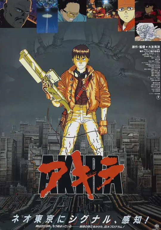 Film Anime Aksi yang Menegangkan Poster-poster film anime aksi