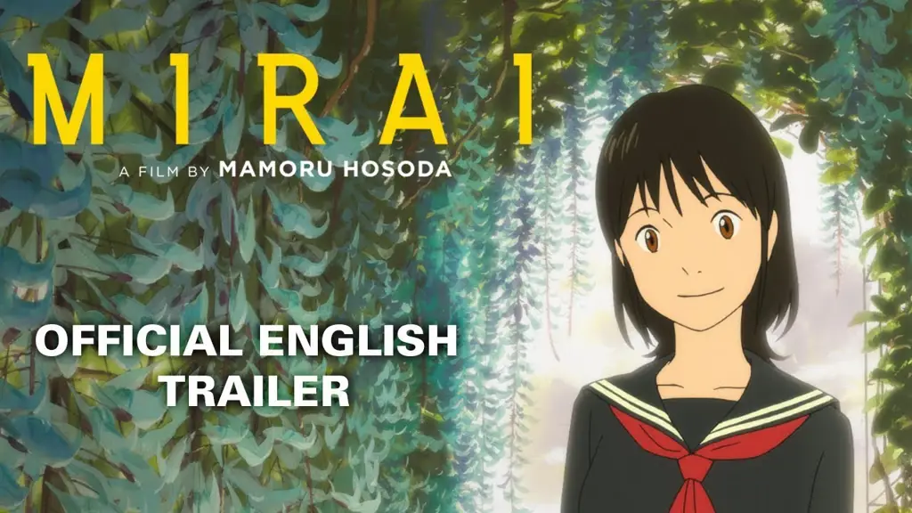 Poster film anime Mirai