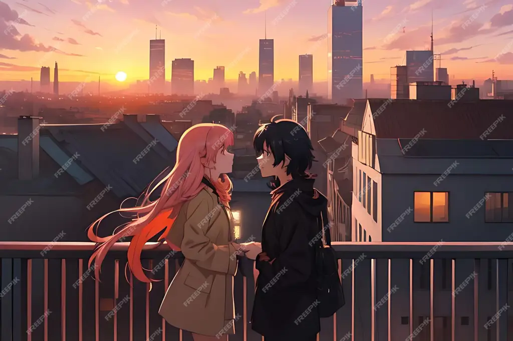 Momen-momen romantis yang bikin baper Adegan romantis dari film anime