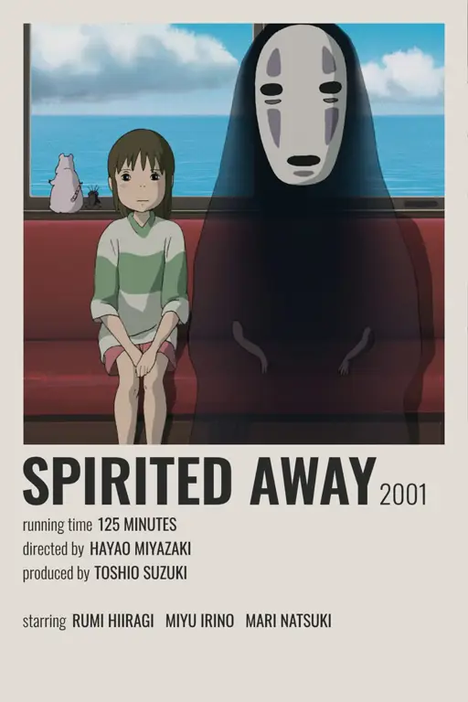 Poster film Spirited Away.