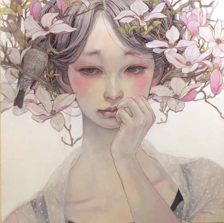 Seni fantasi animasi Jepang yang menakjubkan Gambar seni fantasi animasi Jepang