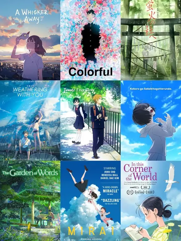 Aneka Pilihan Film Anime Fantasi Koleksi poster film anime