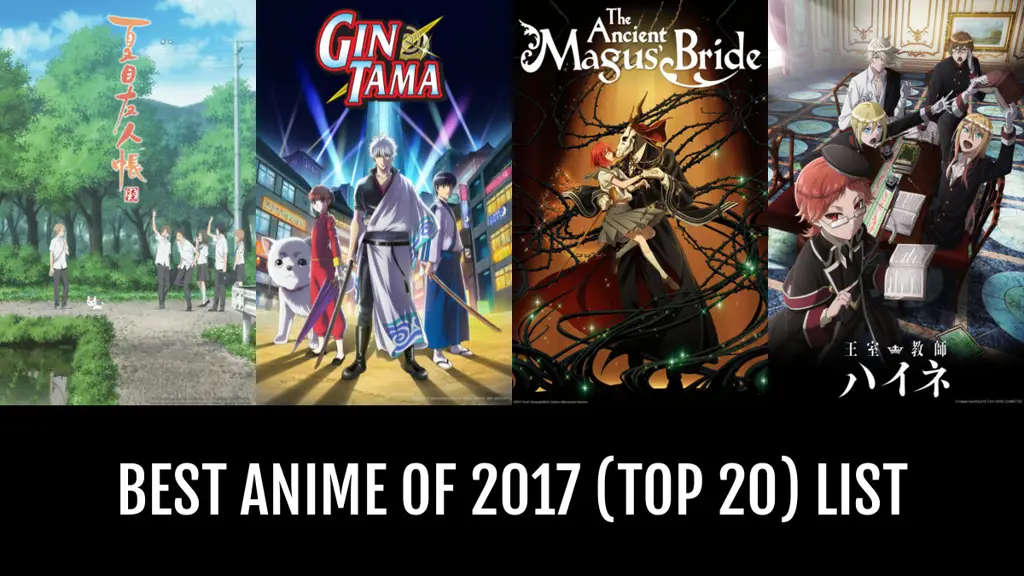 Rekomendasi Anime Terbaik Tahun 2017 Gambar rekomendasi anime tahun 2017