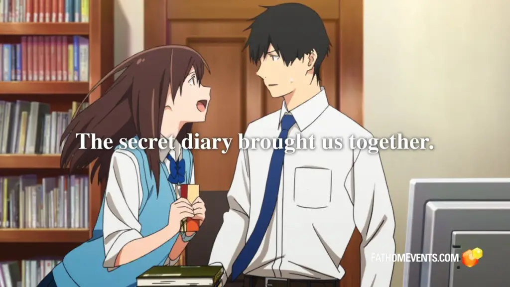 Adegan mengharukan dari film I Want to Eat Your Pancreas.