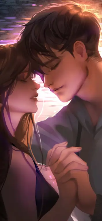 Momen romantis dalam anime Pasangan anime romantis