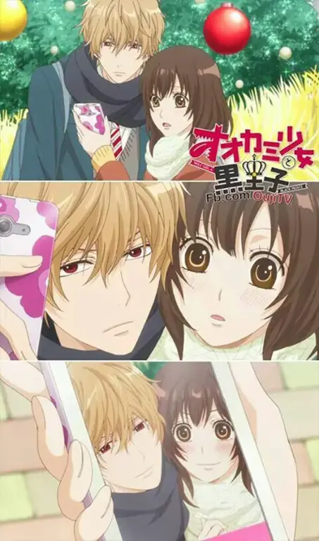 Momen haru biru dalam anime Pasangan anime yang sedang menangis