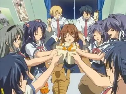 Nonton Bareng Anime Gambar nonton bareng anime