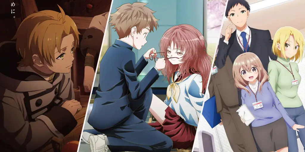 Rekomendasi Anime Musim Panas Gambar berbagai anime rekomendasi musim panas
