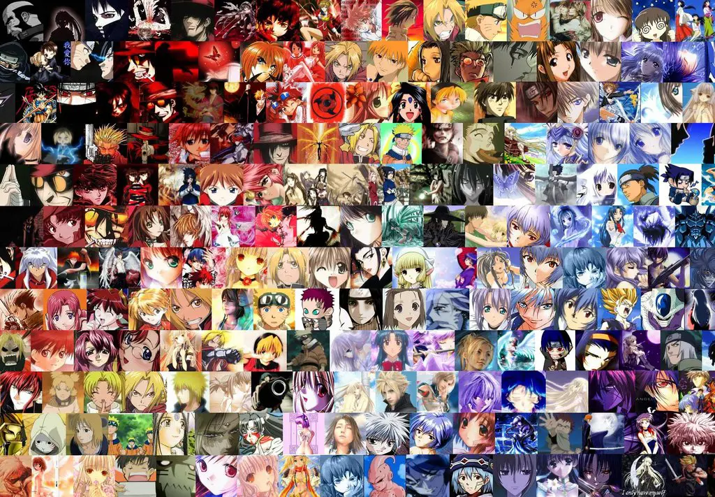 Karakter anime menjelajahi berbagai dunia Gambar karakter anime di dunia berbeda