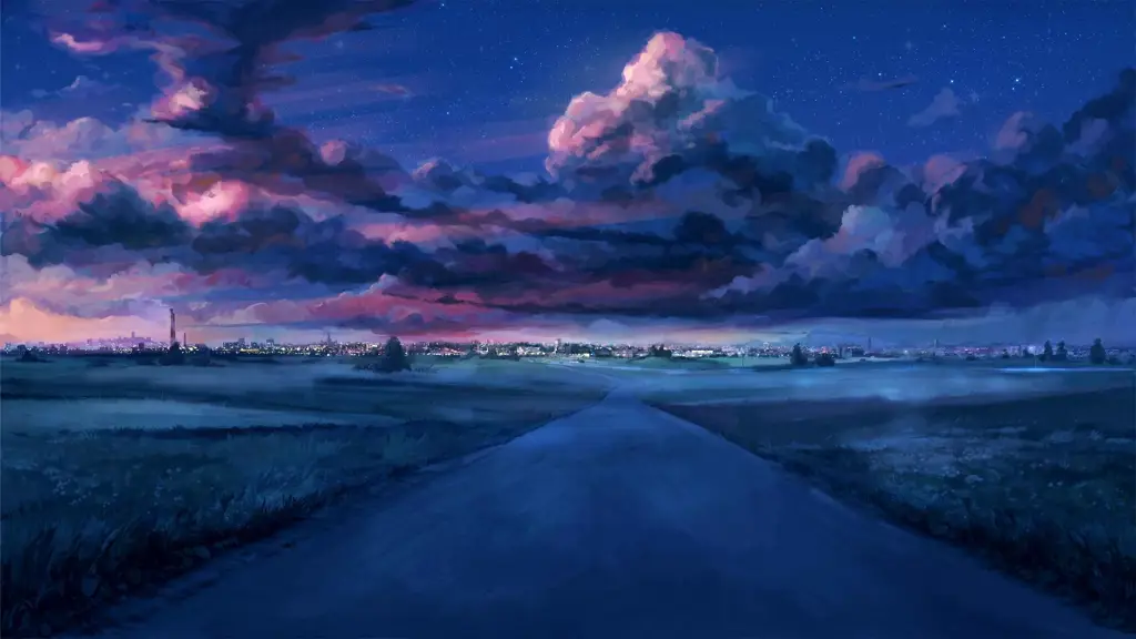 Pemandangan Anime yang Menakjubkan Gambar pemandangan anime