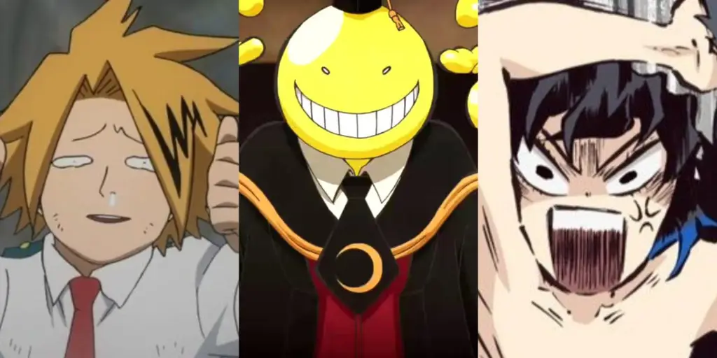 Anime komedi yang menghibur Karakter-karakter anime yang lucu