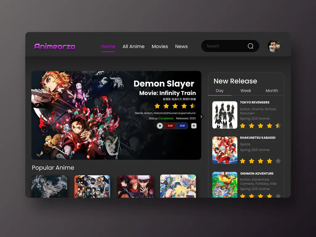Platform Streaming Anime Gambar berbagai platform streaming anime populer
