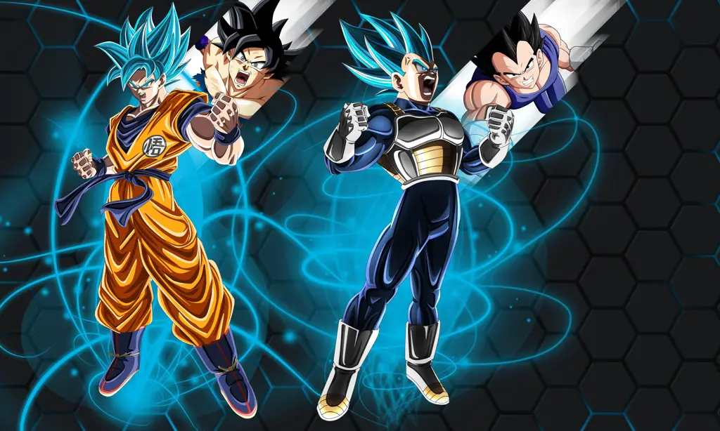 Pertarungan Karakter Anime yang Menarik Karakter anime yang sedang bertarung dengan hebat