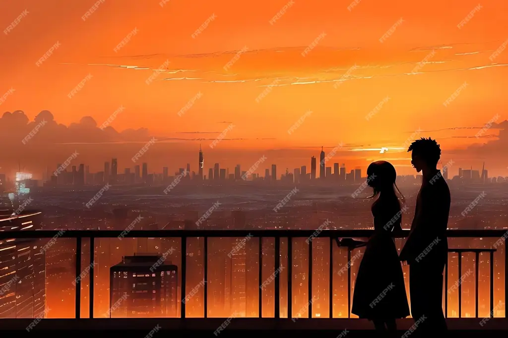 Adegan romantis anime yang bikin baper Pasangan anime dalam adegan romantis