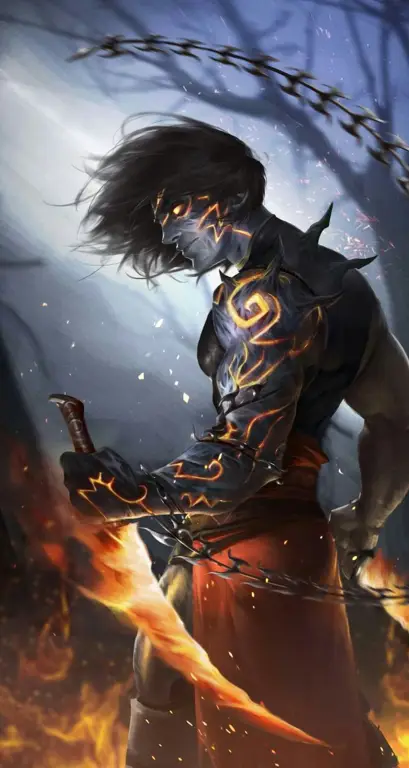 Rekomendasi Anime Fantasi Gelap Gambar anime fantasi gelap