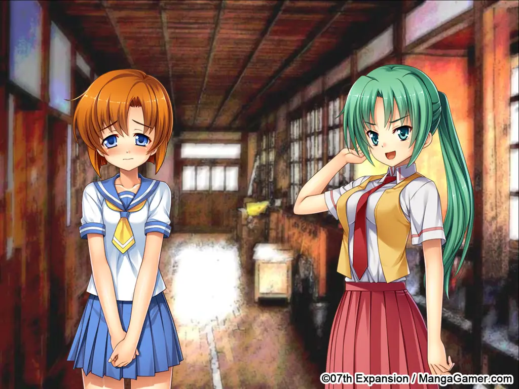 Visual anime Higurashi When They Cry