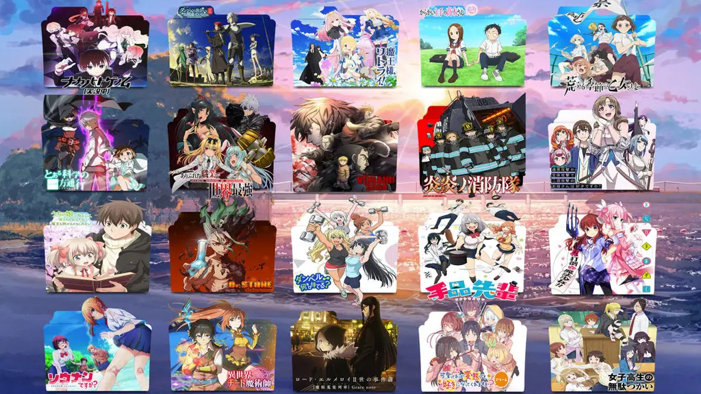 Karakter-Karakter Menarik dari Anime Summer 2019 Gambar karakter-karakter utama dari beberapa anime musim panas 2019