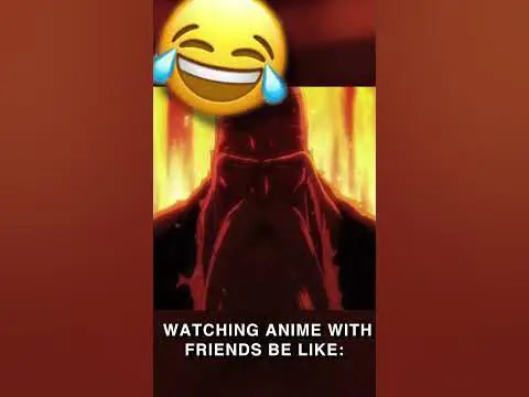 Menikmati Anime Bersama Menonton anime bersama teman