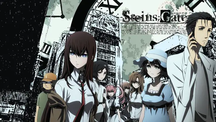 Poster Anime Steins;Gate Gambar anime Steins;Gate