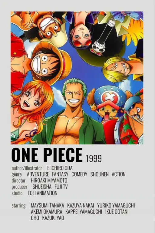 Poster anime One Piece