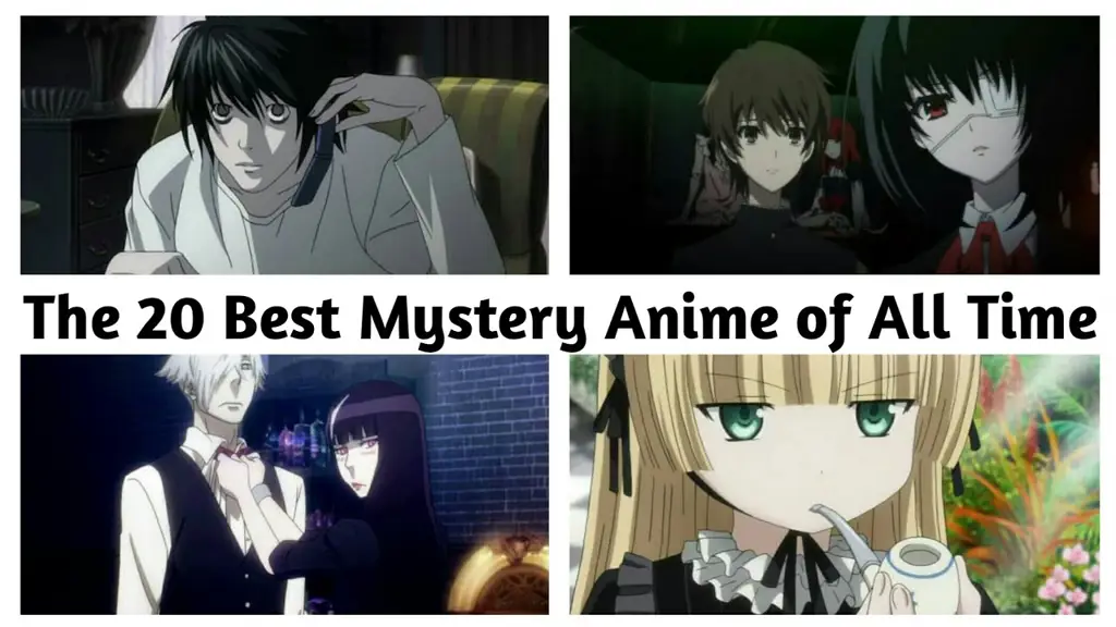 Daftar rekomendasi anime misteri terbaik Daftar rekomendasi anime misteri terbaik