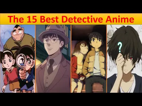 Adegan misteri dalam anime detektif Adegan misteri dalam anime detektif
