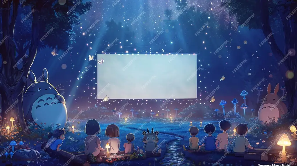 Menikmati anime di rumah Seseorang menonton anime