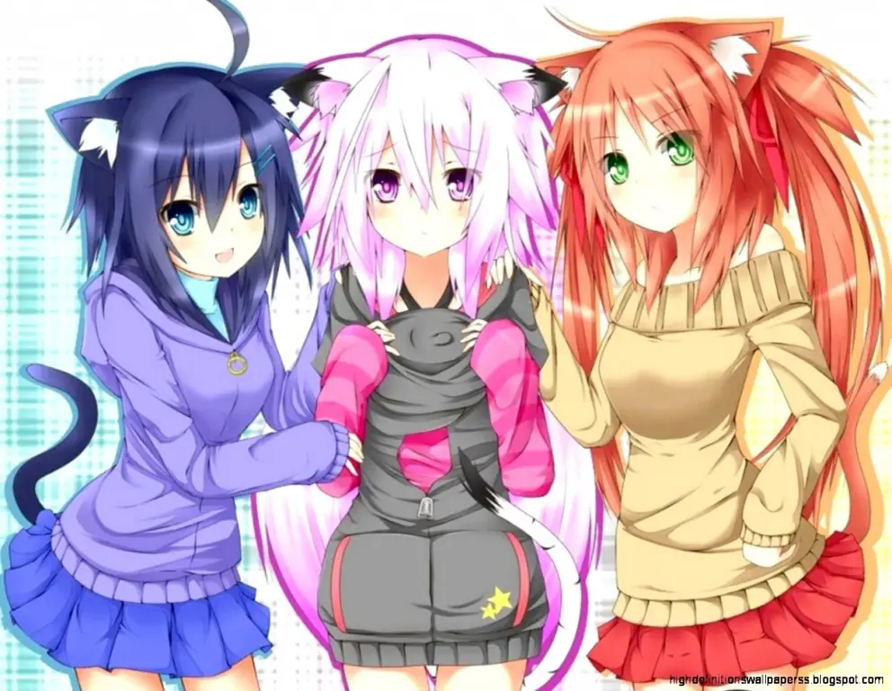 Berbagai Macam Neko Girl Daftar berbagai macam anime neko girl
