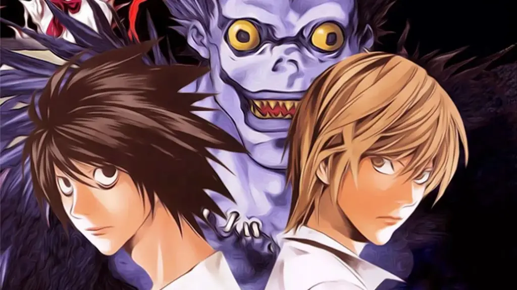 Gambar L dan Light dari Death Note