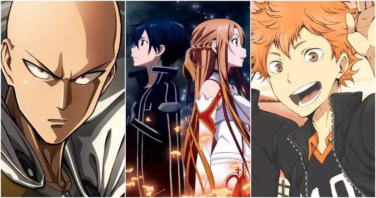 Rekomendasi anime untuk pemula Gambar berbagai anime yang direkomendasikan untuk pemula