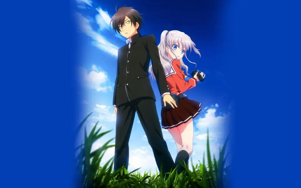Menikmati Anime Netorare Bersama Pasangan anime yang bahagia menonton TV