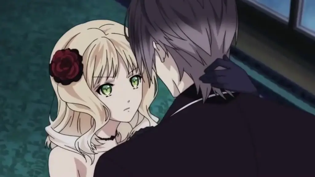 Adegan Romantis yang Menegangkan Gambar adegan romantis anime yang menegangkan