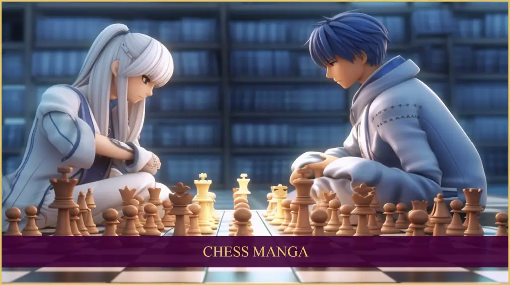 Strategi dan Taktik dalam Anime Karakter anime bermain catur