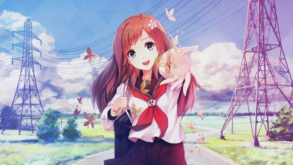 Karakter Anime yang Menceriakan Gadis anime yang bahagia dan ceria
