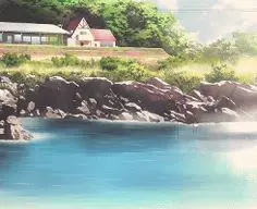Pemandangan Menenangkan di Anime Slice of Life Gambar pemandangan anime slice of life