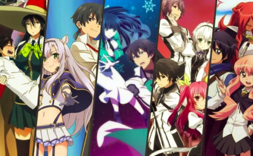 Petualangan di Dunia Lain Karakter anime di dunia magis