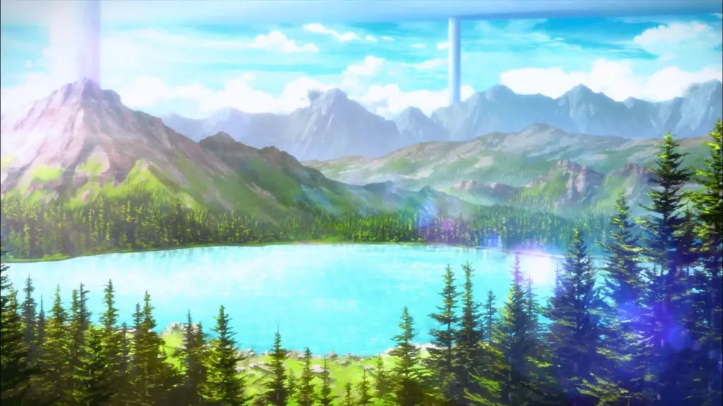 Anime dengan latar pemandangan yang memukau Pemandangan indah dalam anime