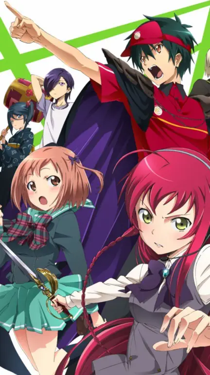 Poster anime The Devil is a Part-Timer!