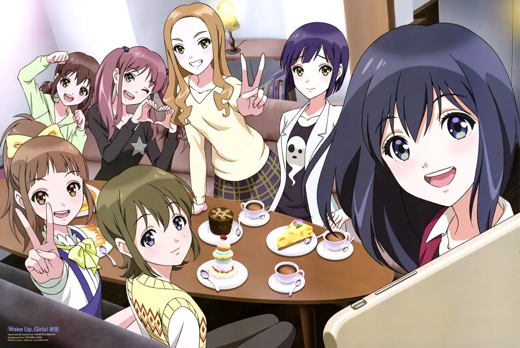 Momen Menyenangkan Bersama Anime Sekelompok teman menonton anime bersama